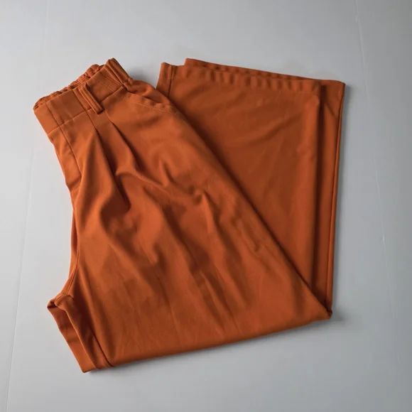 Halara Flex High Waisted Pocket Wide Leg Waffle Work Pants Size Medium Regular - Picture 9 of 15